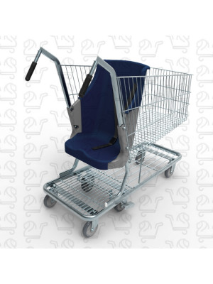 Carrinho de Supermercado para Pessoas com Deficiência