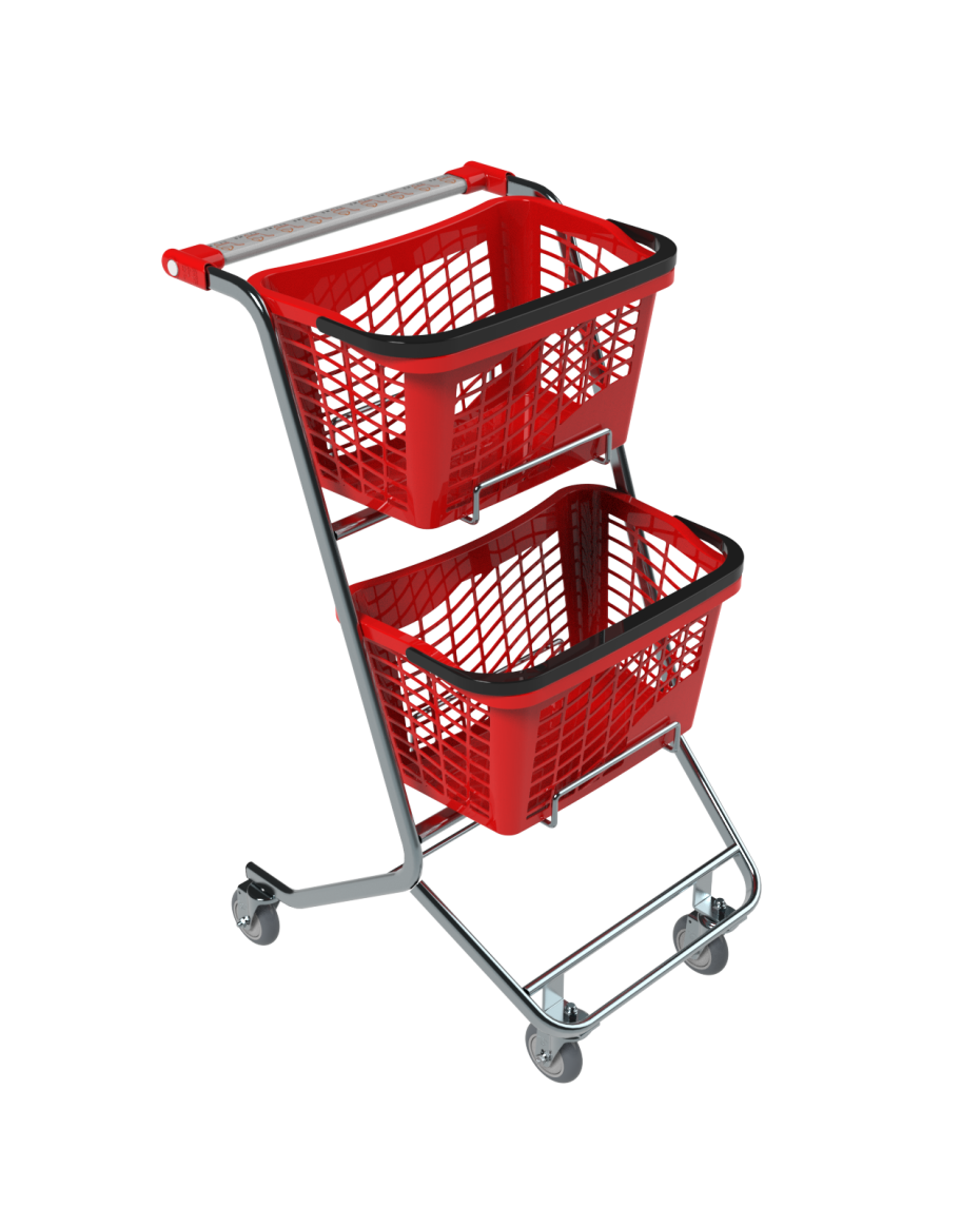 Carrinho Híbrido - 60 litros 