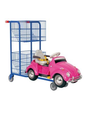 Carrinho de Supermercado Infantil 140 Litros  -  Bublecar  