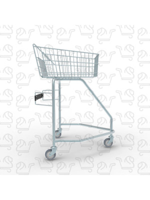 Carrinho de Supermercado para cadeirante - 60 litros